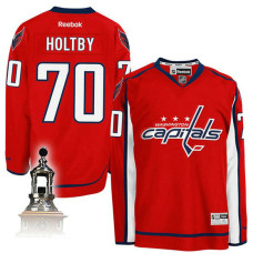 Washington Capitals Braden Holtby #70 Red Home Premier Jersey