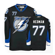 Tampa Bay Lightning Victor Hedman #77 Black Premier Jersey