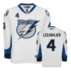 Lightning #4 vincent Lecavalier White Premier Jersey