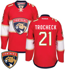 Vincent Trocheck #21 Florida Panthers Red Home Premier Jersey