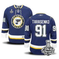 St. Louis Blues Vladimir Tarasenko #91 Navy Blue 2016 Stanley Cup Jersey