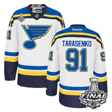 St. Louis Blues Vladimir Tarasenko #91 White 2016 Stanley Cup Jersey