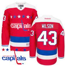 Washington Capitals Tom Wilson #43 Red Alternate Premier Jersey