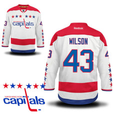 Washington Capitals Tom Wilson #43 White Alternate Authentic Jersey