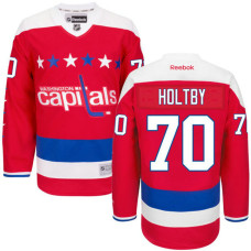 Braden Holtby #70 Washington Capitals Red Premier Alternate Jersey