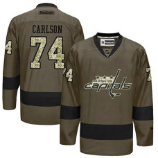 Washington Capitals John Carlson #74 Green Camo Player Jersey