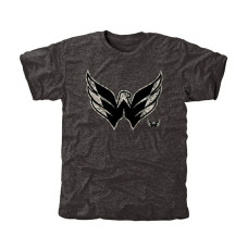 Washington Capitals Black Rink Warrior Tri-Blend T-Shirt