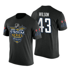 Washington Capitals #43 Tom Wilson Black 2018 Stadium Series T-shirt