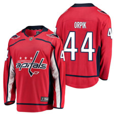 Washington Capitals #44 Breakaway Player Brooks Orpik Jersey Red