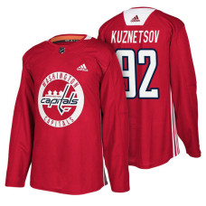 Washington Capitals #92 Red New Season Practice Evgeny Kuznetsov Jersey