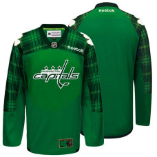 Washington Capitals Green St. Patrick Day Blank Jersey