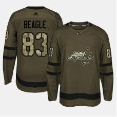 Washington Capitals #83 Camo Salute To Service Jay Beagle Jersey