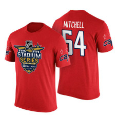 Washington Capitals #54 Mason Mitchell Red 2018 Stadium Series T-shirt