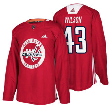 Washington Capitals #43 Red New Season Practice Tom Wilson Jersey