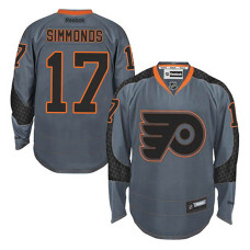 Philadelphia Flyers Wayne Simmonds #17 Charcoal Cross Check Fashion Jersey