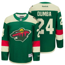 Minnesota Wild Matt Dumba #24 Green 2016 Stadium Series Premier Jersey