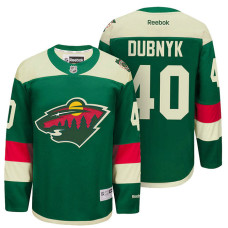 Minnesota Wild Devan Dubnyk #40 Green 2016 Stadium Series Premier Jersey