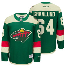 Minnesota Wild Mikael Granlund #64 Green 2016 Stadium Series Premier Jersey