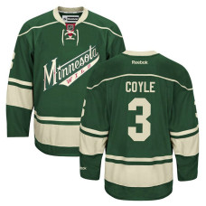 Minnesota Wild Charlie Coyle #3 Green Alternate Premier Jersey