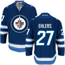 Winnipeg Jets Nikolaj Ehlers #27 Blue Home Premier Jersey