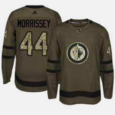 Winnipeg Jets #44 Camo Salute To Service Josh Morrissey Jersey