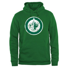 Winnipeg Jets Kelly Green St. Patrick Day Pullover Hoodie