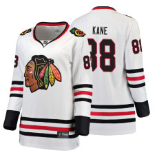 Women's Chicago Blackhawks #88 Patrick Kane Fanatics Branded Breakaway White Away jersey