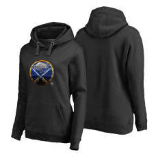 Women's Buffalo Sabres Midnight Mascot Primary Hoodie Black