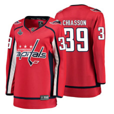 Women's Washington Capitals #39 Alex Chiasson Red Breakaway Player Home Stanley Cup Final Bound 2018 Jersey