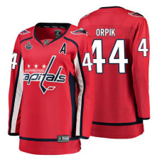 Women's Washington Capitals #44 Brooks Orpik Red Breakaway Player Home Stanley Cup Final Bound 2018 Jersey