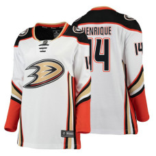 Women's Anaheim Ducks #14 Adam Henrique 2018 Fanatics Branded Breakaway White Away jersey