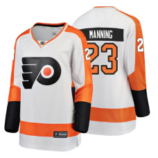 Women's Philadelphia Flyers #23 Brandon Manning Fanatics Branded Breakaway White Away jersey