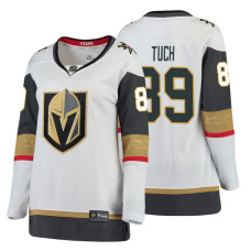 Women's Vegas Golden Knights #89 Alex Tuch Fanatics Branded Breakaway White Away jersey