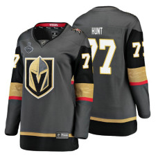 Vegas Golden Knights #77 Brad Hunt Grey 2018 Stanley Cup Final Bound Breakaway Home Player Jersey