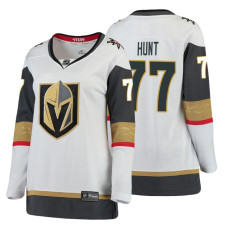 Women's Vegas Golden Knights #77 Brad Hunt Fanatics Branded Breakaway White Away jersey