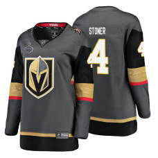 Vegas Golden Knights #4 Clayton Stoner Grey 2018 Stanley Cup Final Bound Breakaway Home Player Jersey