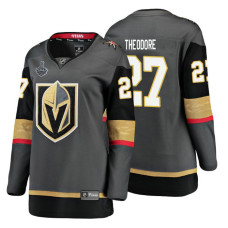 Vegas Golden Knights #27 Shea Theodore Grey 2018 Stanley Cup Final Bound Breakaway Home Player Jersey