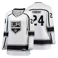 Women's Los Angeles Kings #24 Derek Forbort Fanatics Branded Breakaway White Away jersey