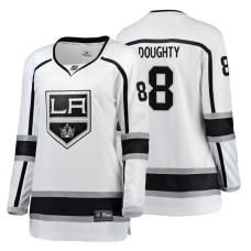 Women's Los Angeles Kings #8 Drew Doughty Fanatics Branded Breakaway White Away jersey