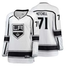 Women's Los Angeles Kings #71 Torrey Mitchell Fanatics Branded Breakaway White Away jersey