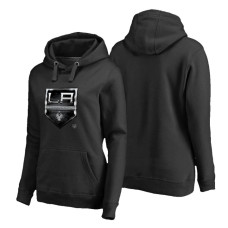 Women's Los Angeles Kings Midnight Mascot Primary Hoodie Black