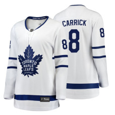 Women's Toronto Maple Leafs #8 Connor Carrick Fanatics Branded Breakaway White Away jersey