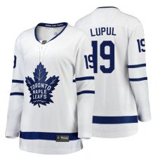 Women's Toronto Maple Leafs #19 Joffrey Lupul Fanatics Branded Breakaway White Away jersey