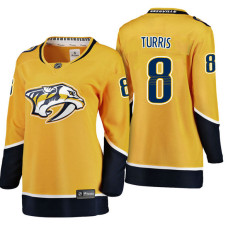 Women's Nashville Predators Kyle Turris Breakaway 2018 Jersey Gold