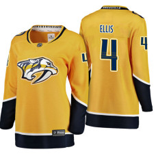 Women's Nashville Predators Ryan Ellis Breakaway 2018 Jersey Gold