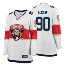 Women's Florida Panthers #90 Jared McCann Alternate Breakaway Player White Away jersey