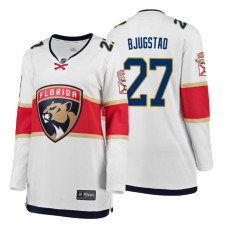 Women's Florida Panthers #27 Nick Bjugstad Alternate Breakaway Player White Away jersey