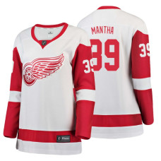 Women's Detroit Red Wings #39 Anthony Mantha Fanatics Branded Breakaway White Away jersey