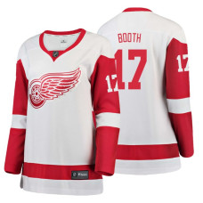 Women's Detroit Red Wings #17 David Booth Fanatics Branded Breakaway White Away jersey