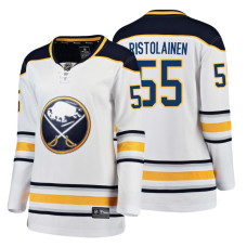 Women's Buffalo Sabres #55 Rasmus Ristolainen 2018 Fanatics Breakaway White Away jersey